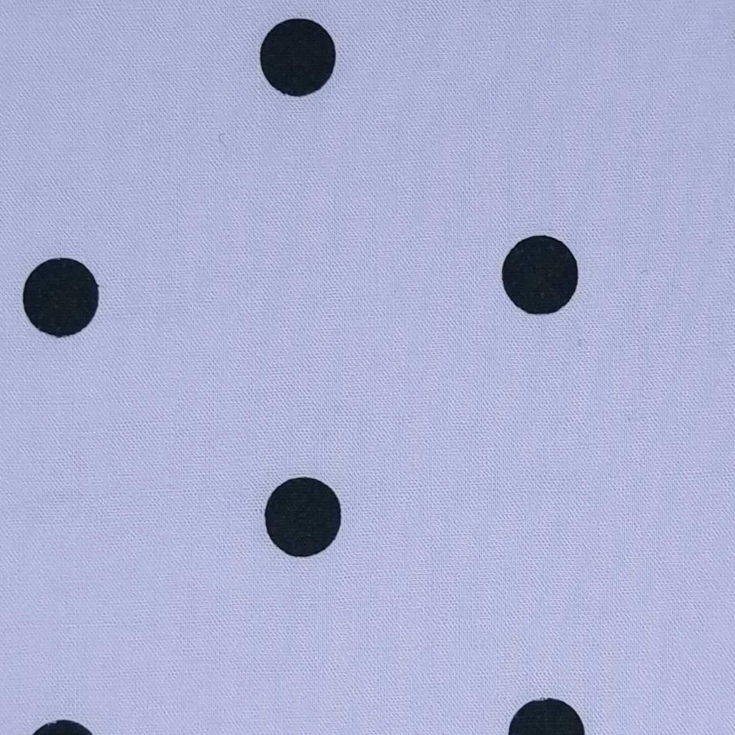 1.Ivory-2.Greenish-3.Yellow-4.Green-5.Violet - 7mm Dots Enzyme Cotton Woven Fabric - FAB 1418