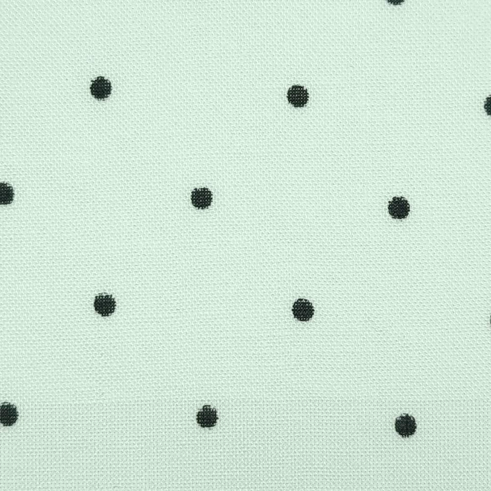 20mm Dots Enzyme Tencel Linen Woven Fabric-IVory