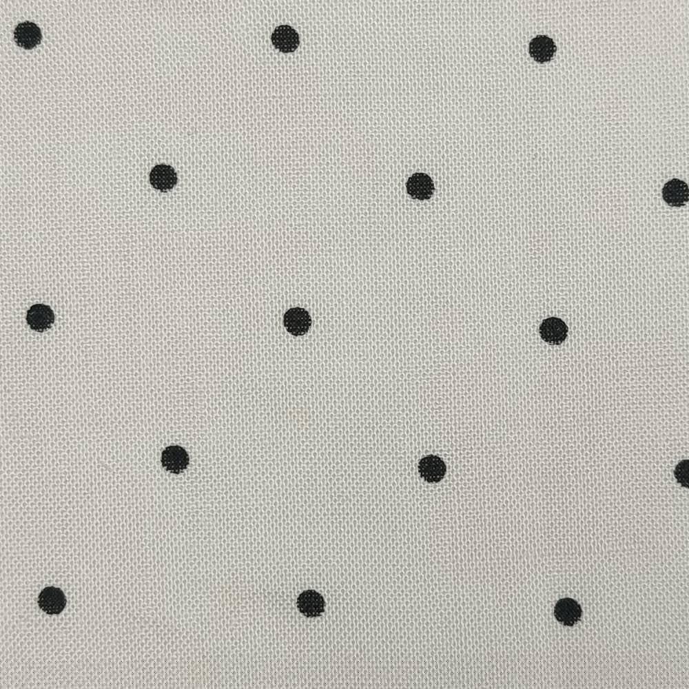 1.Pink-2.Pink-3.Pink-4.Beige-5.Beige - 3mm Dots Enzyme Tencel Linen Woven Fabric - FAB 1419