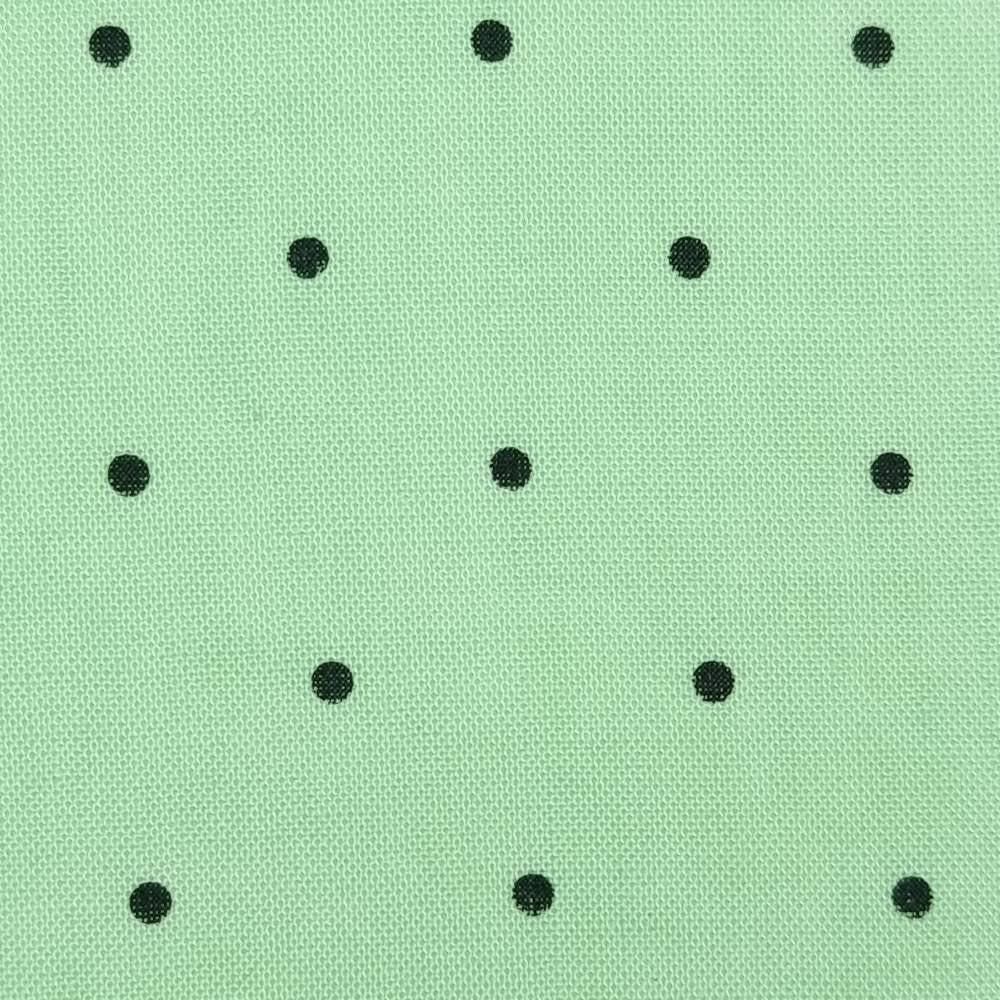 3mm Dots Enzyme Tencel Linen Woven Fabric - FAB 1419 - 9.Green