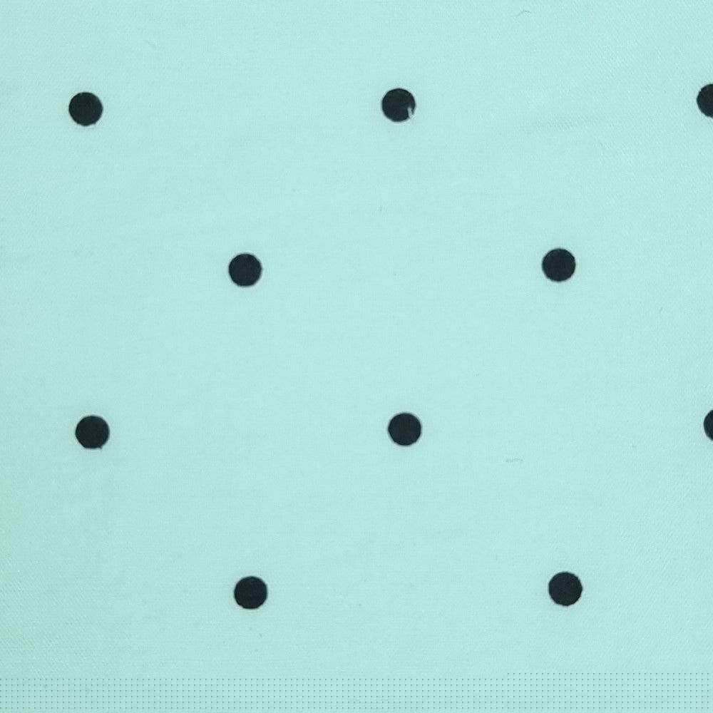 3mm Dots Enzyme Cotton Woven Fabric - FAB 1421 - 12.Blue