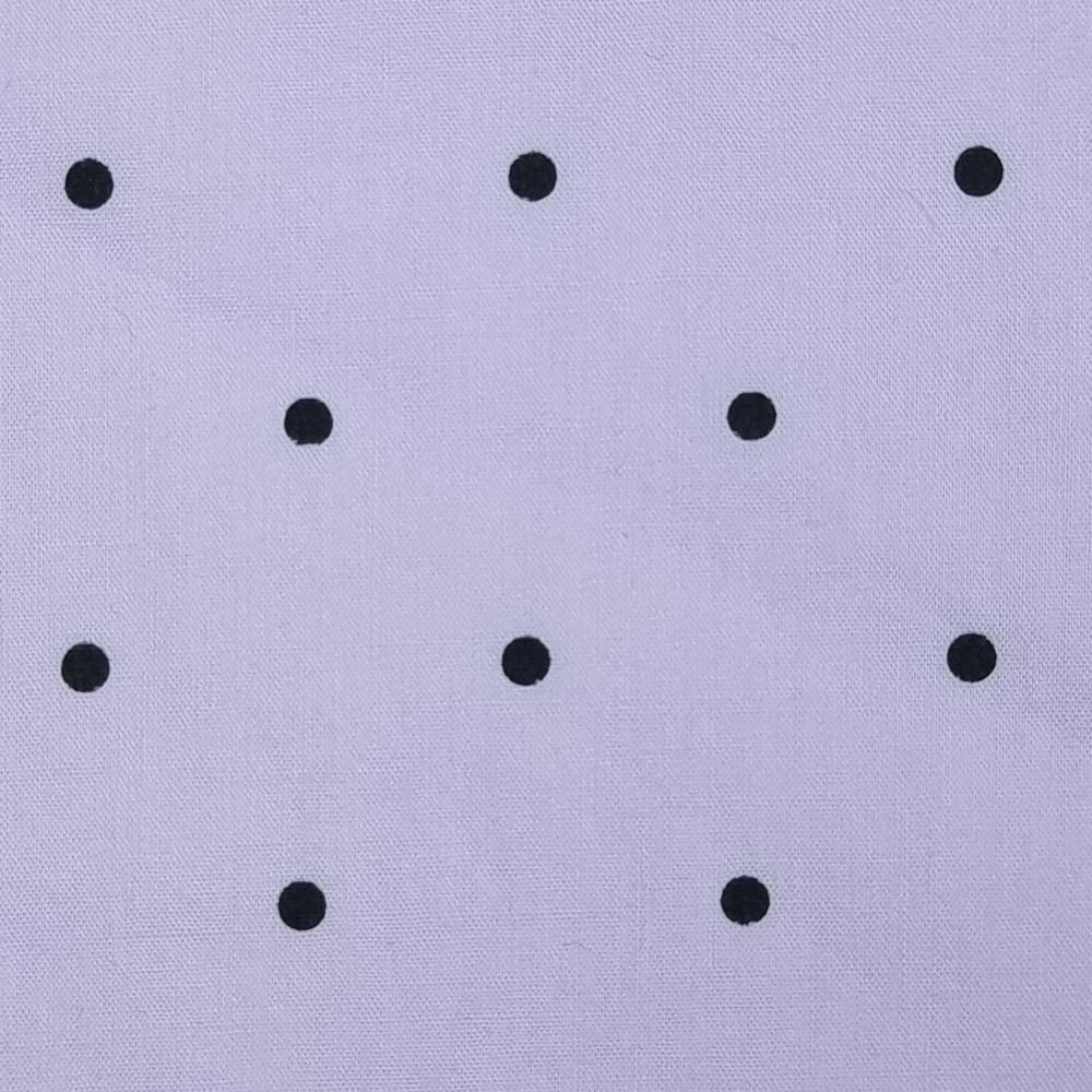 3mm Dots Enzyme Cotton Woven Fabric - FAB 1421 - 2.Lilac