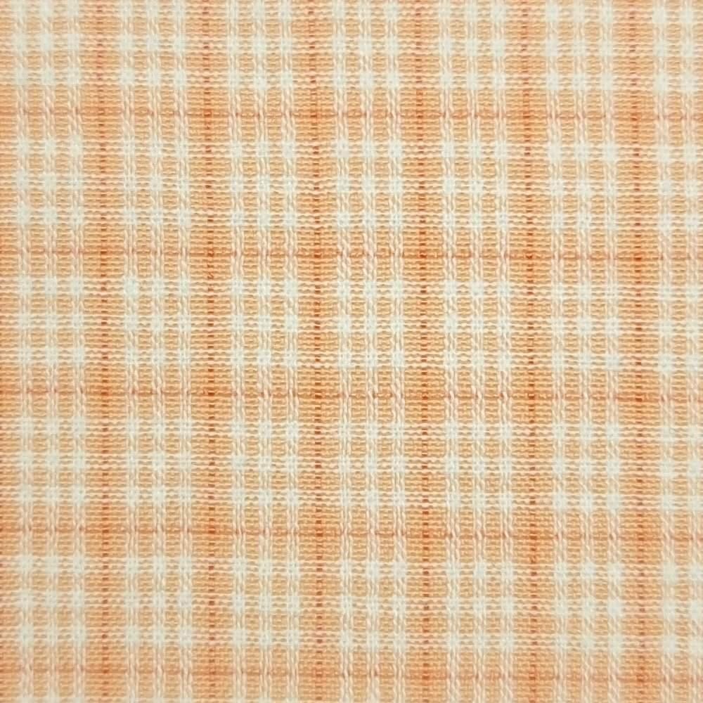 Yarn Dyed Check Cotton Woven Fabric - FAB 1426 - 10.Orange