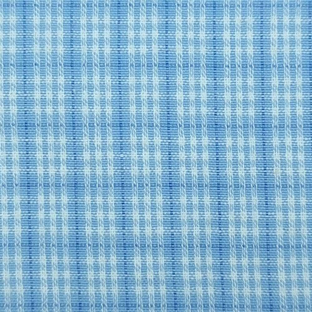 Yarn Dyed Check Cotton Woven Fabric - FAB 1426 - 2.Blue