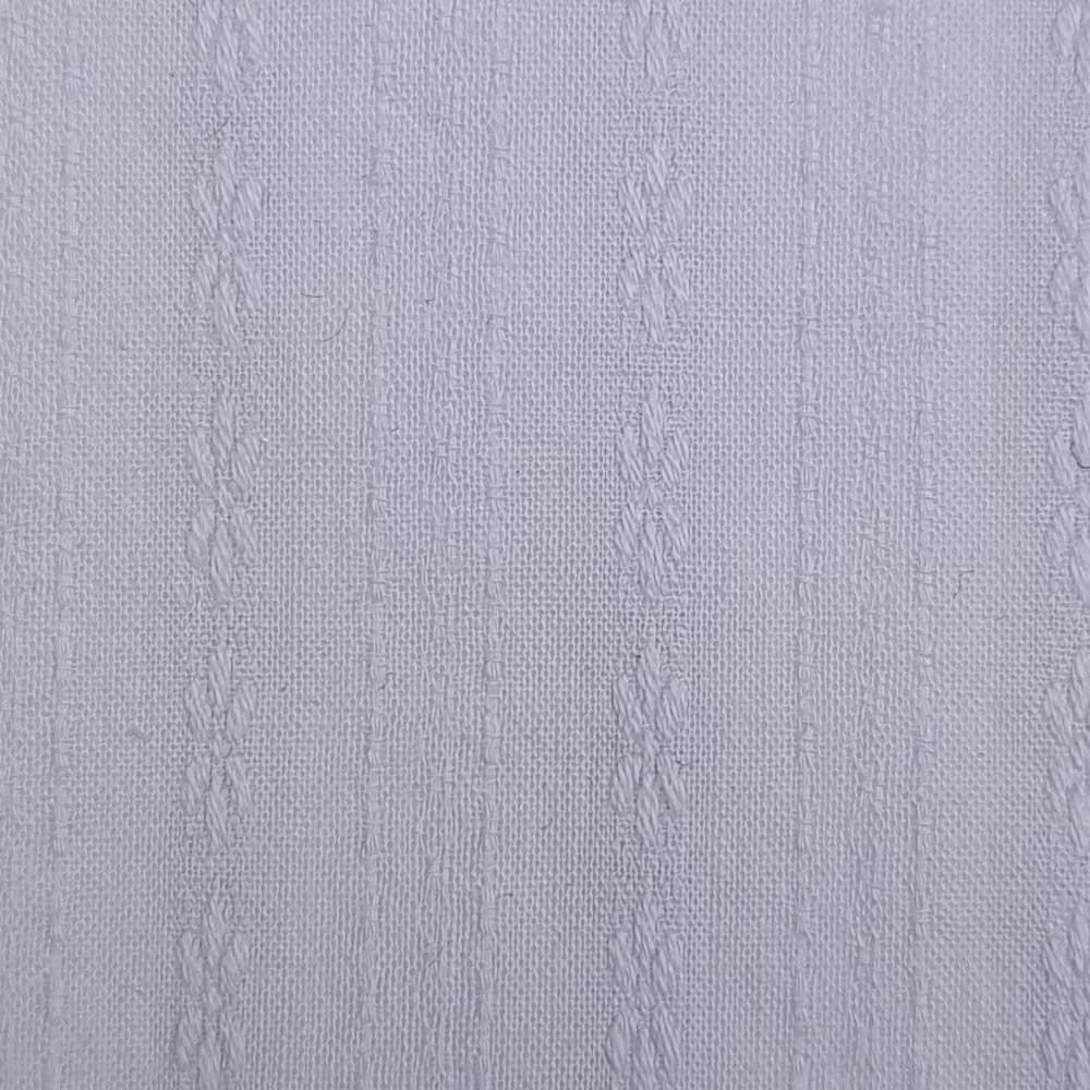 Stripe Jacquard Cotton Woven Fabric - FAB 1428 - 1.Lilac