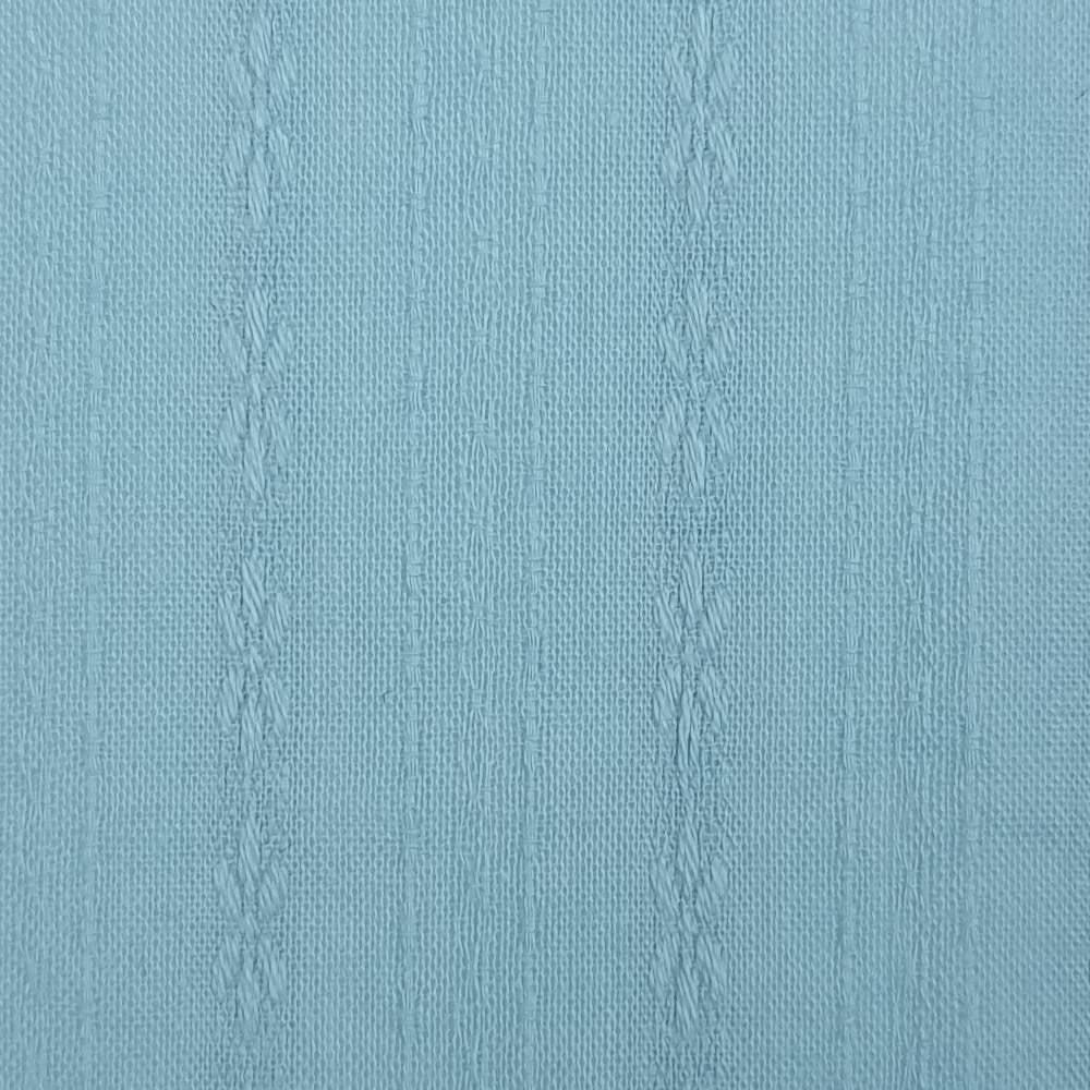 Stripe Jacquard Cotton Woven Fabric - FAB 1428 - 3.Blue