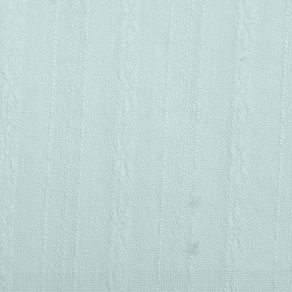 Stripe Jacquard Cotton Woven Fabric - FAB 1428 - 7.White
