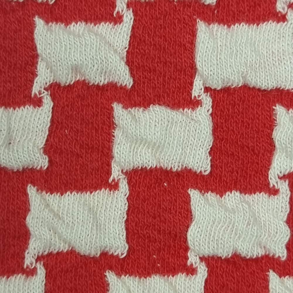 Fukuro Cotton Polyester Spandex Knit Fabric - FAB 1431 - 6.Red