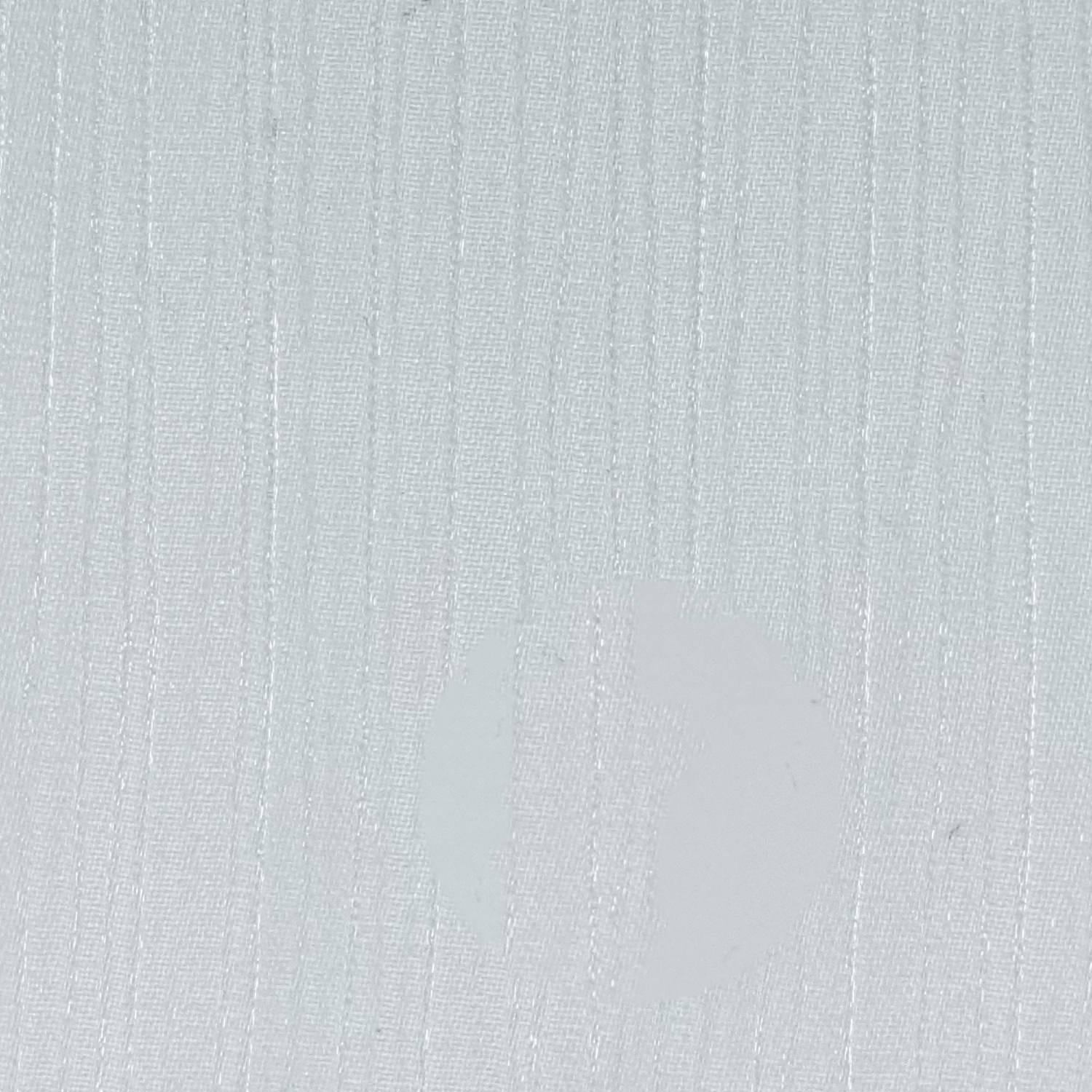 Stripe Yoryu Polyester Woven Fabric - FAB 1439 - 6.White