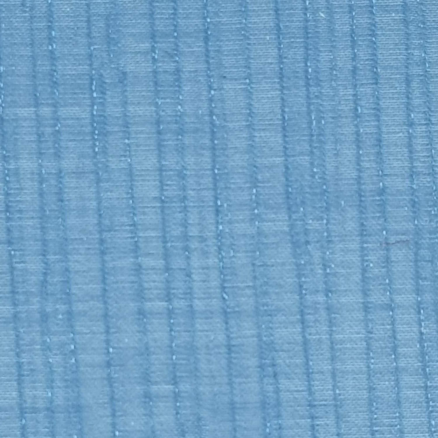 Stripe Yoryu Polyester Woven Fabric - FAB 1439 - 9.Aqua