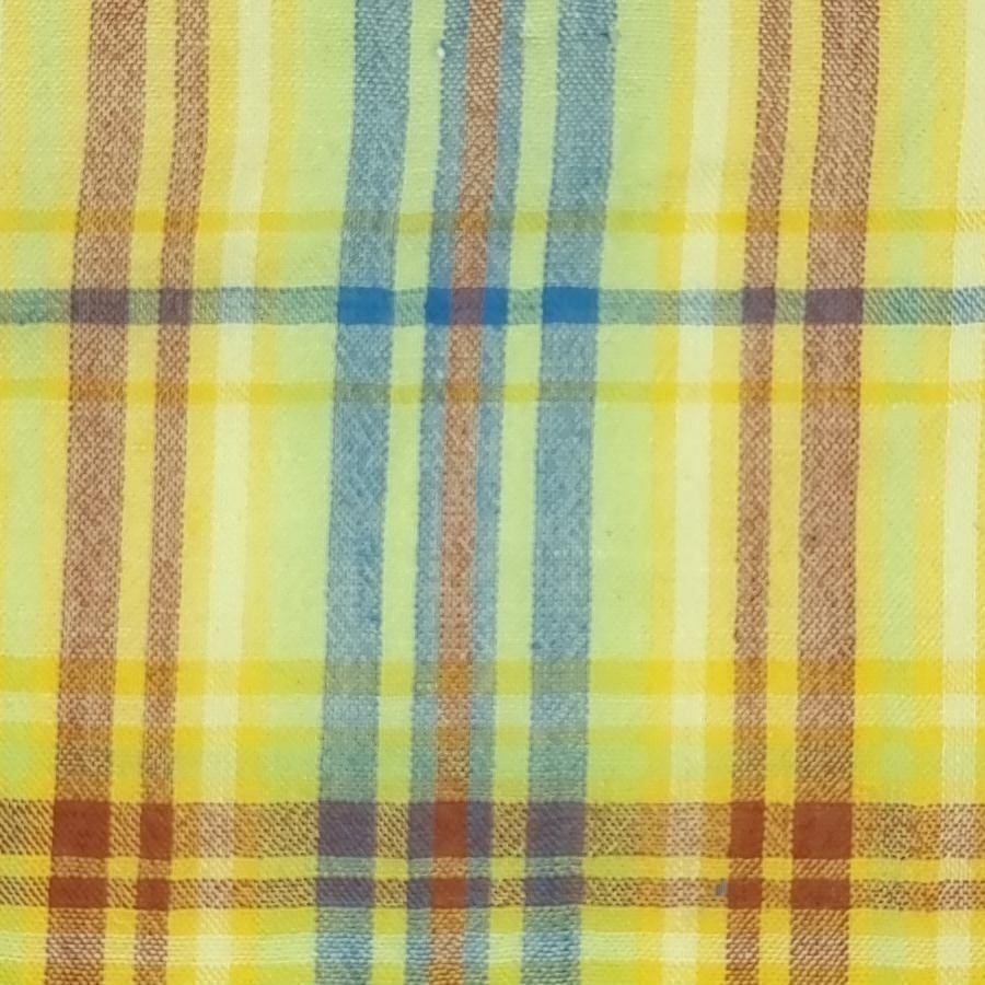 Flannel Yarn Dyed Check Woven Fabric - FAB 1451 - 3.Multi
