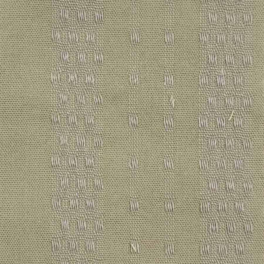 Stripe Jacquard Cotton Polyester Woven Fabric-Brown Grey