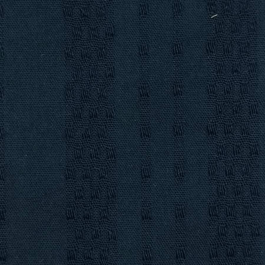 Stripe Jacquard Cotton Polyester Woven Fabric-Charcoal