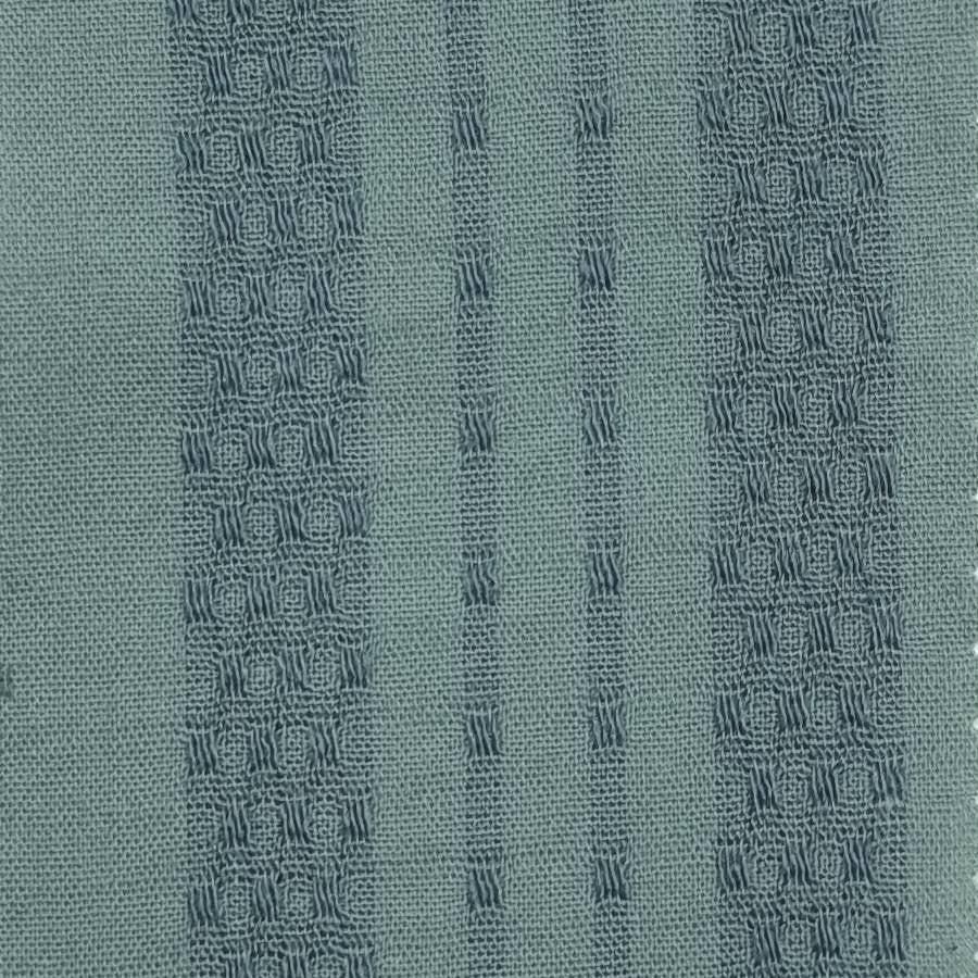 Stripe Jacquard Cotton Polyester Woven Fabric-Grey