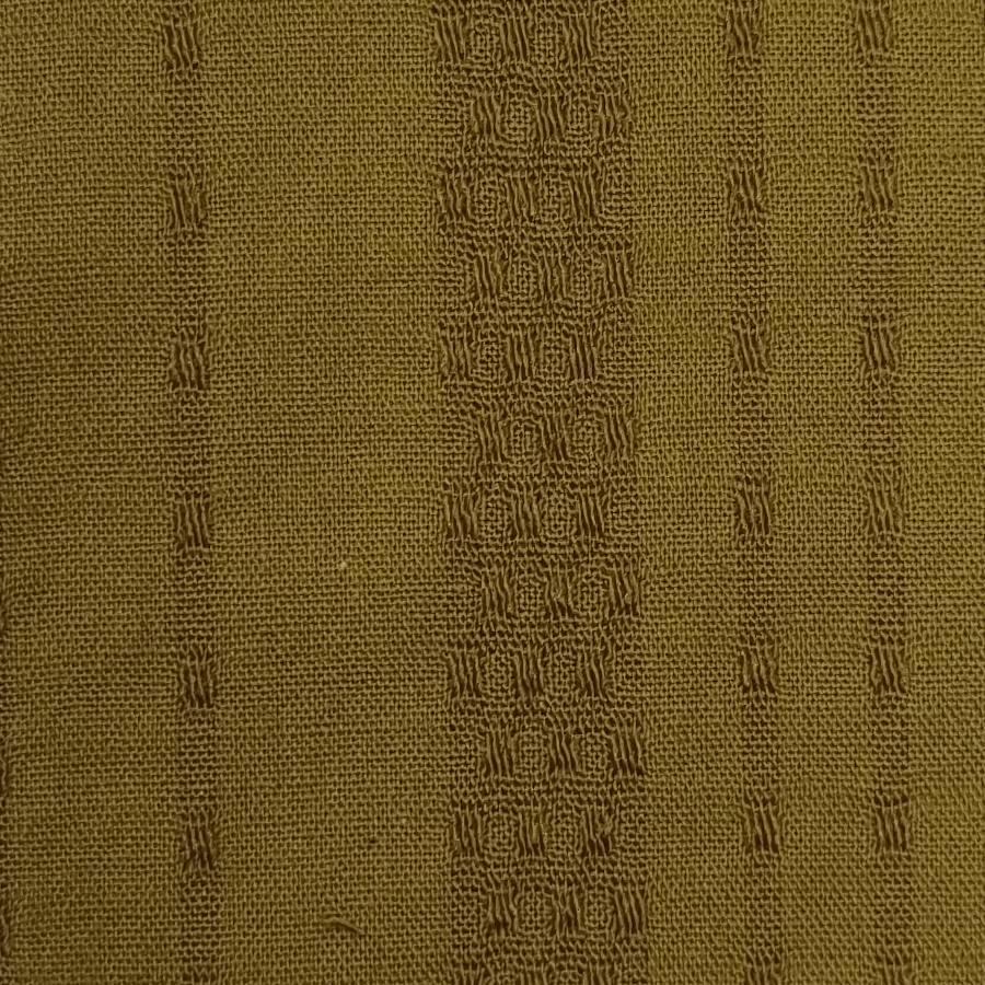 Stripe Jacquard Cotton Polyester Woven Fabric - FAB 1462 - 21.Khaki Grey