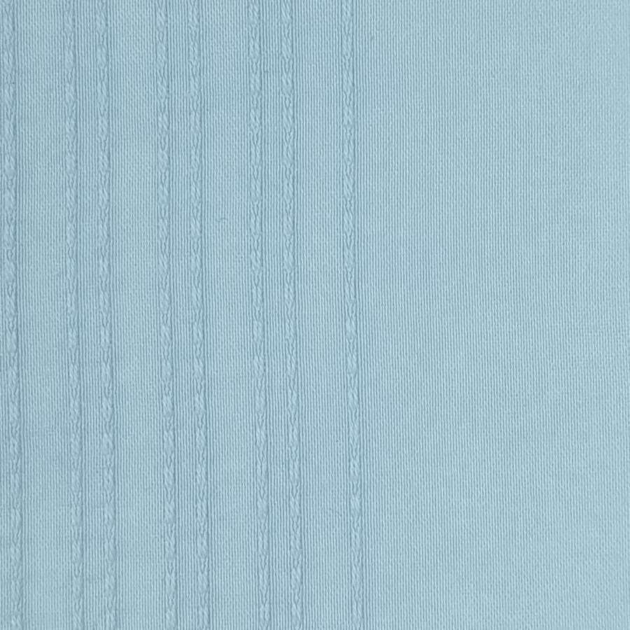 Stripe Jacquard Cotton Nylon Woven Fabric - FAB 1463 - 5.Blue