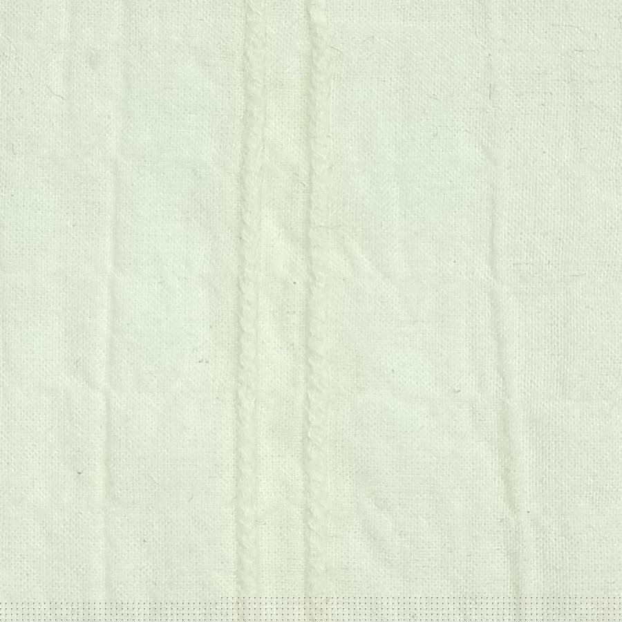 Stripe Jacquard Cotton Spandex Woven Fabric - FAB 1464 - 1.Ivory