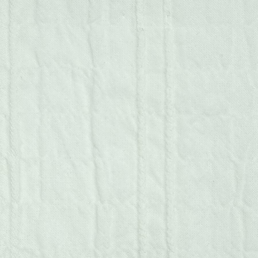 Stripe Jacquard Cotton Spandex Woven Fabric - FAB 1464 - 2.White