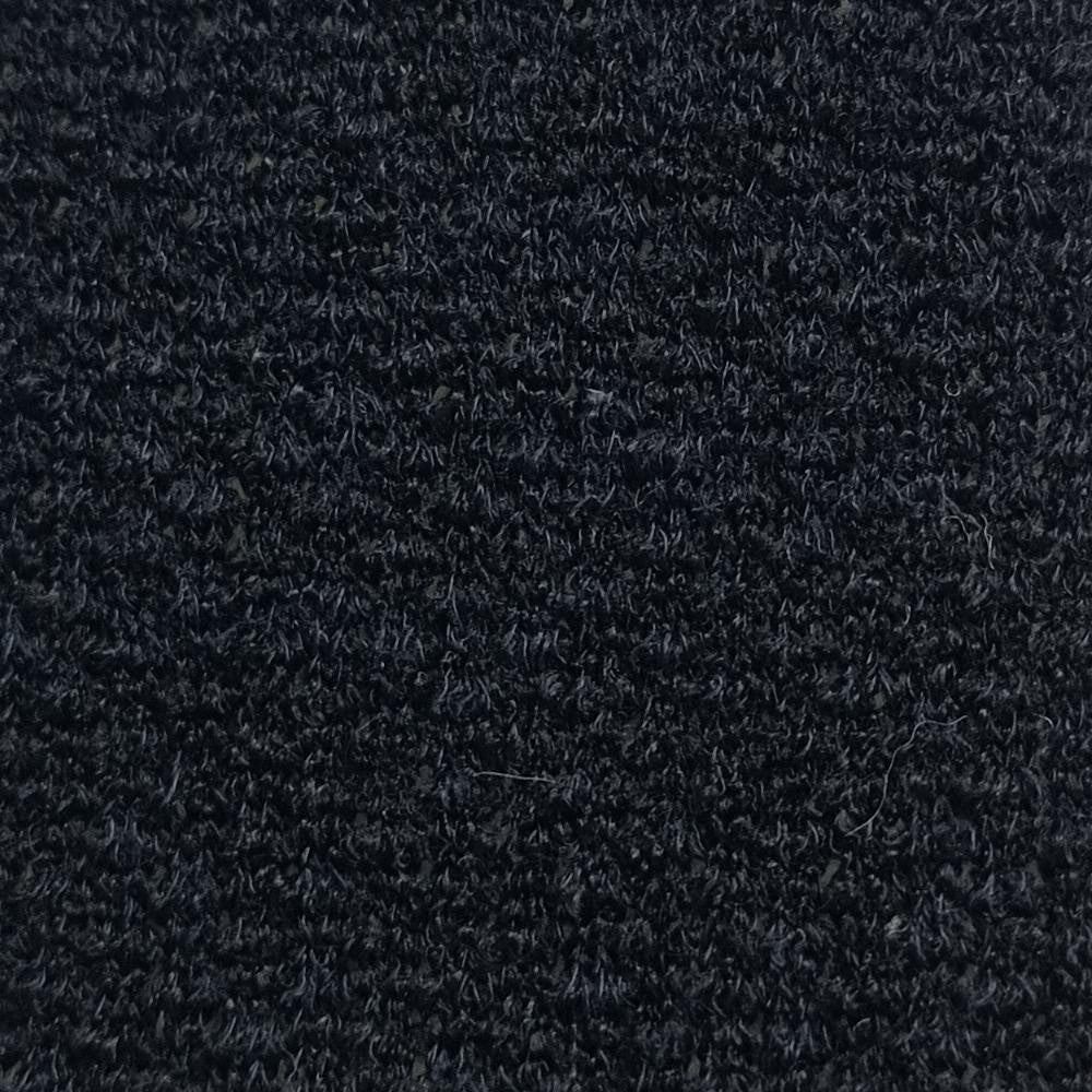 Stripe Polyester Spandex Knit Fabric-Black