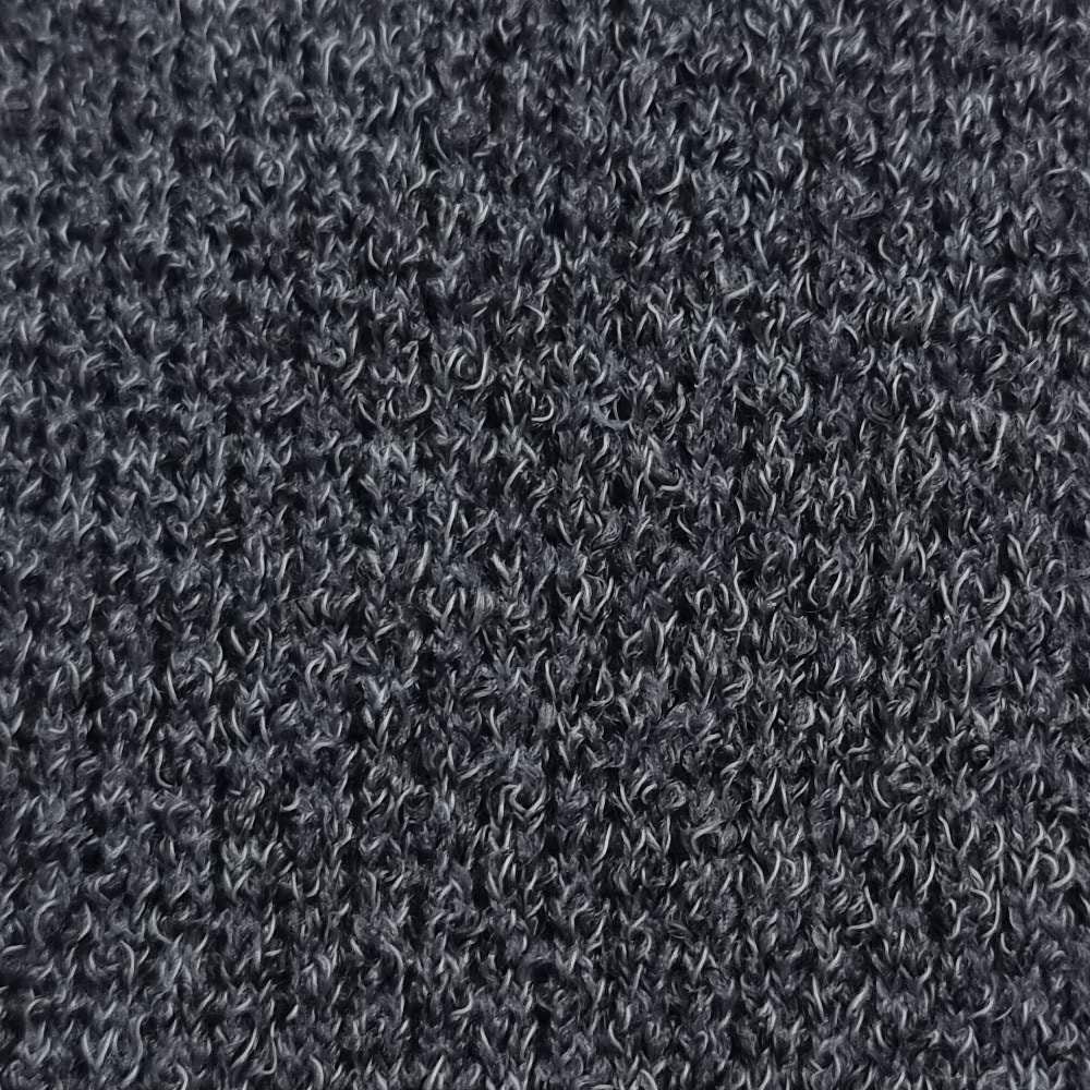 Stripe Polyester Spandex Knit Fabric - FAB 1471 - 4.Grey Green