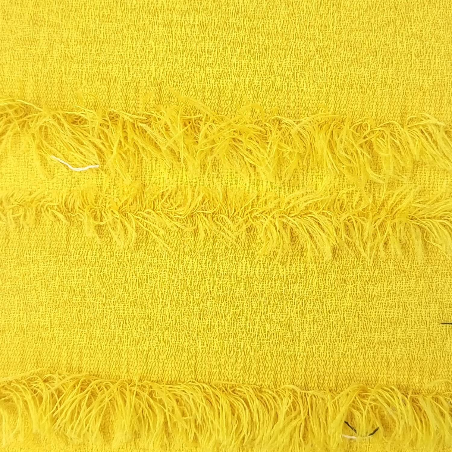 Feather Stripe Jacquard Polyester Woven Fabric - FAB 1485 - 1.Yellow