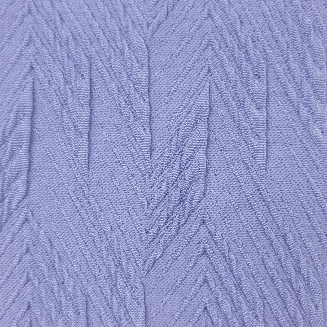 Geometric Jacquard C/T/S Woven Fabric - FAB 1486 - 2.Lilac