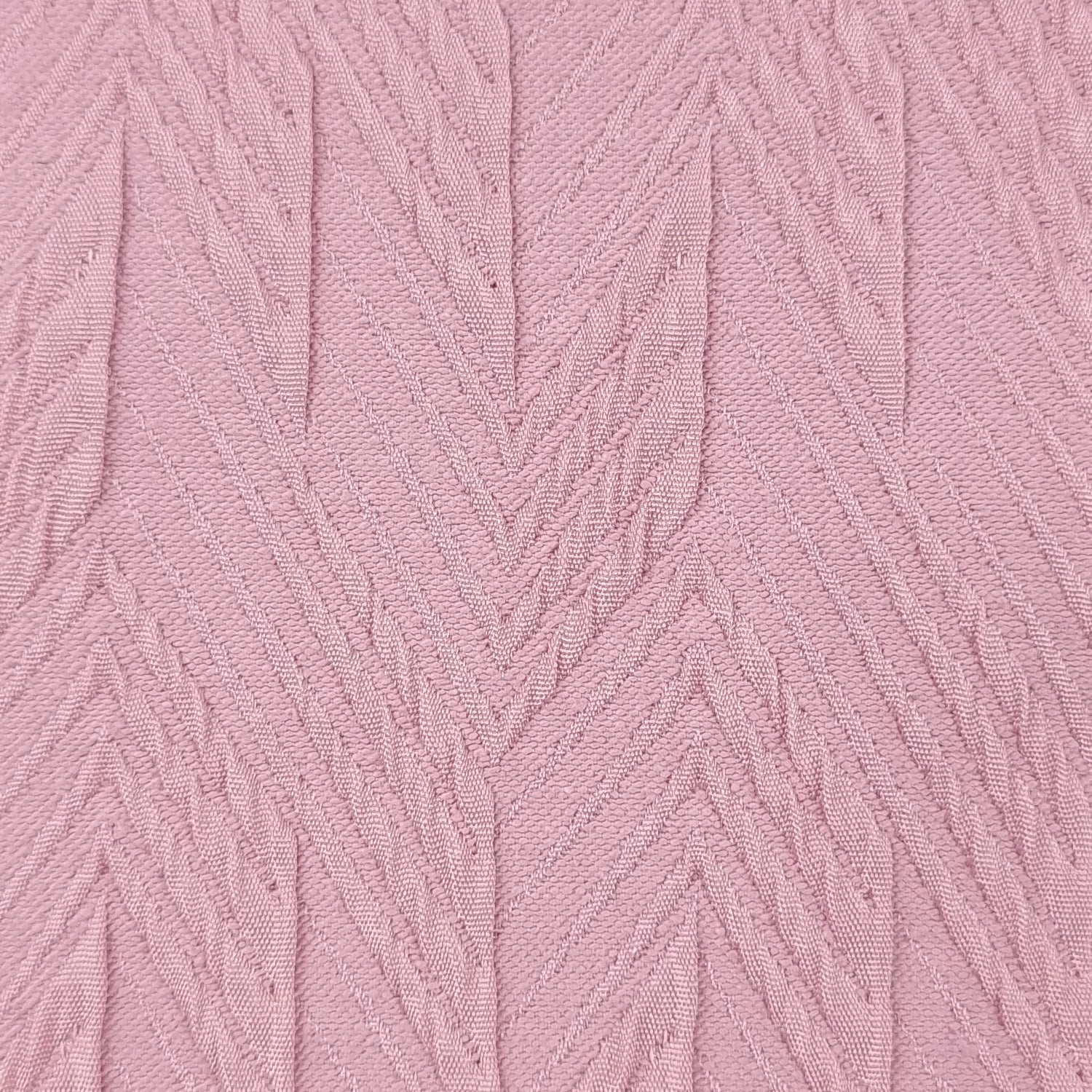 Geometric Jacquard C/T/S Woven Fabric - FAB 1486 - 3.Pink