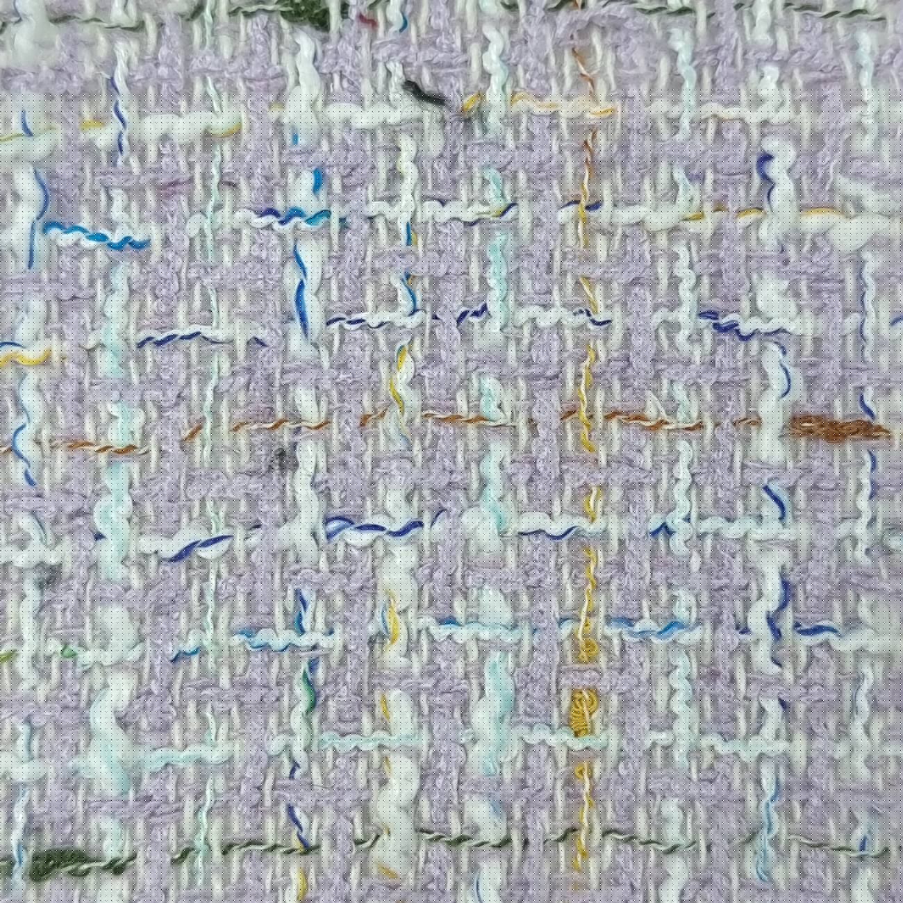 Tweed Yarn Dyed Woven Fabric - FAB 1493 - 1.Lilac