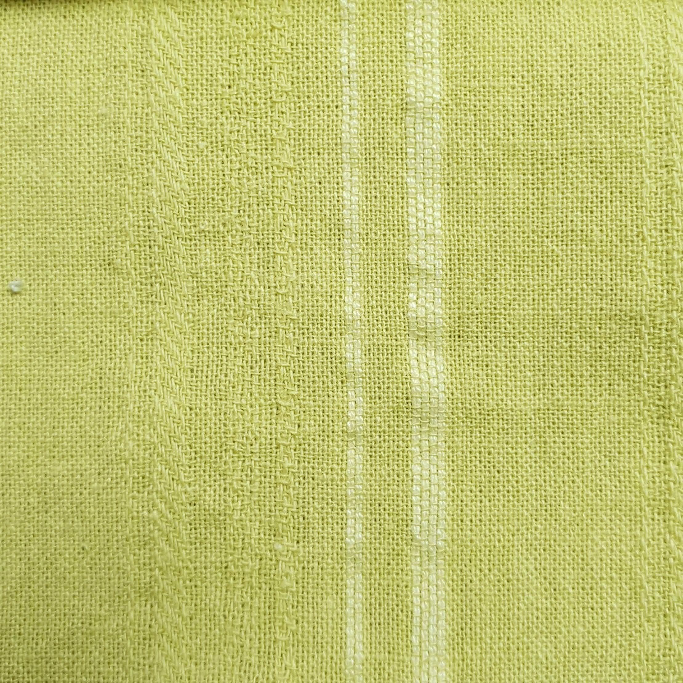 1.Yellow-2.Olive-3.Grey-4.White-5.Ivory - Cotton Linen Washing Fabric - FAB 1513