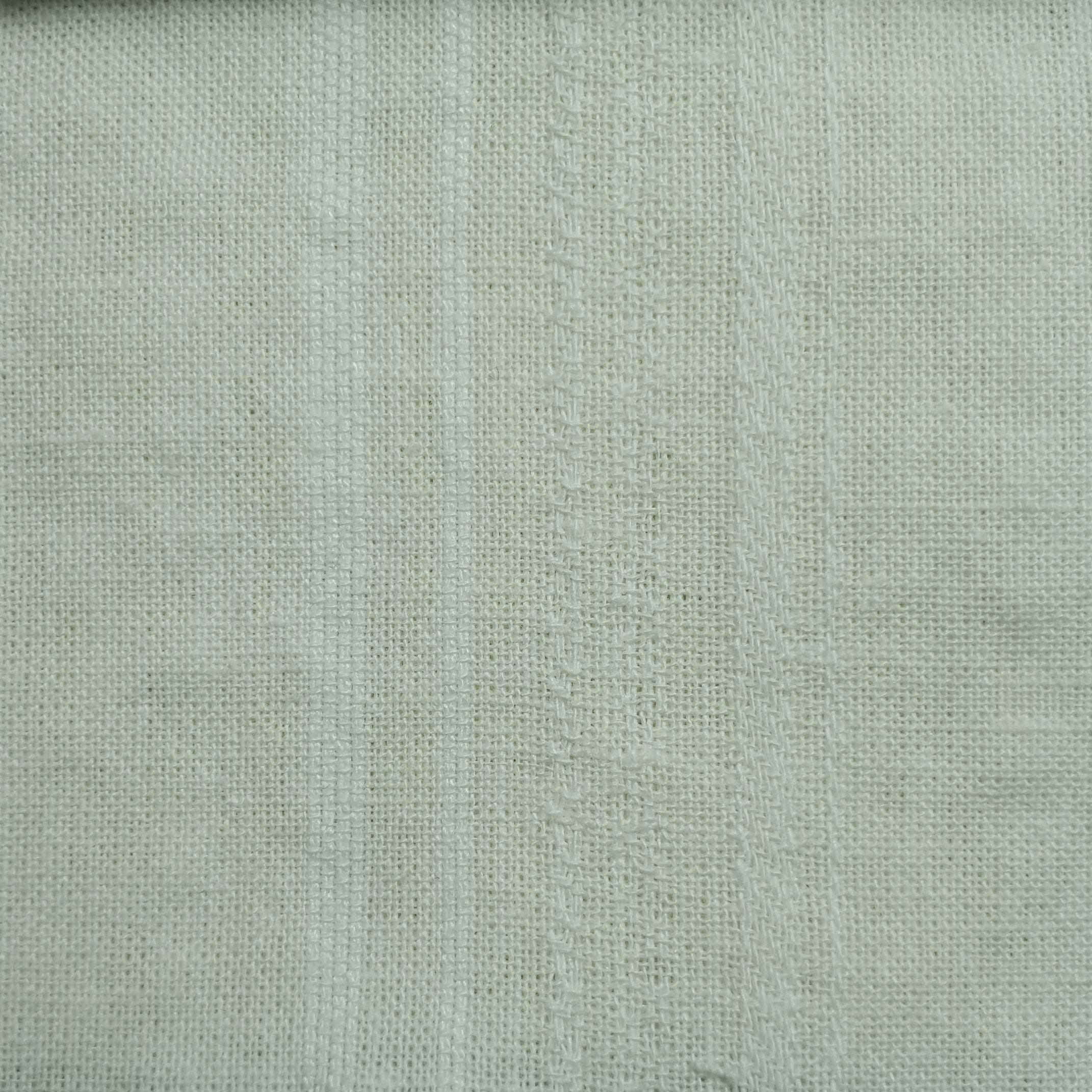1.Yellow-2.Olive-3.Grey-4.White-5.Ivory - Cotton Linen Washing Fabric - FAB 1513