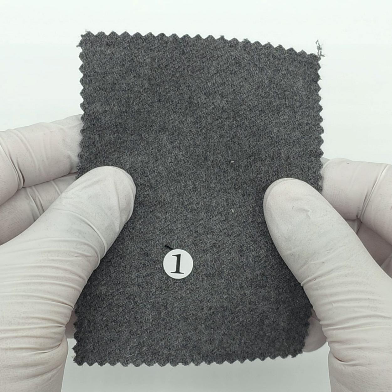 1: Warm Gray-2: Charcoal Gray-3: Light Brown-4: Warm Gray-5: Charcoal Gray - Soft Poly Woven Fabric - FAB 1873