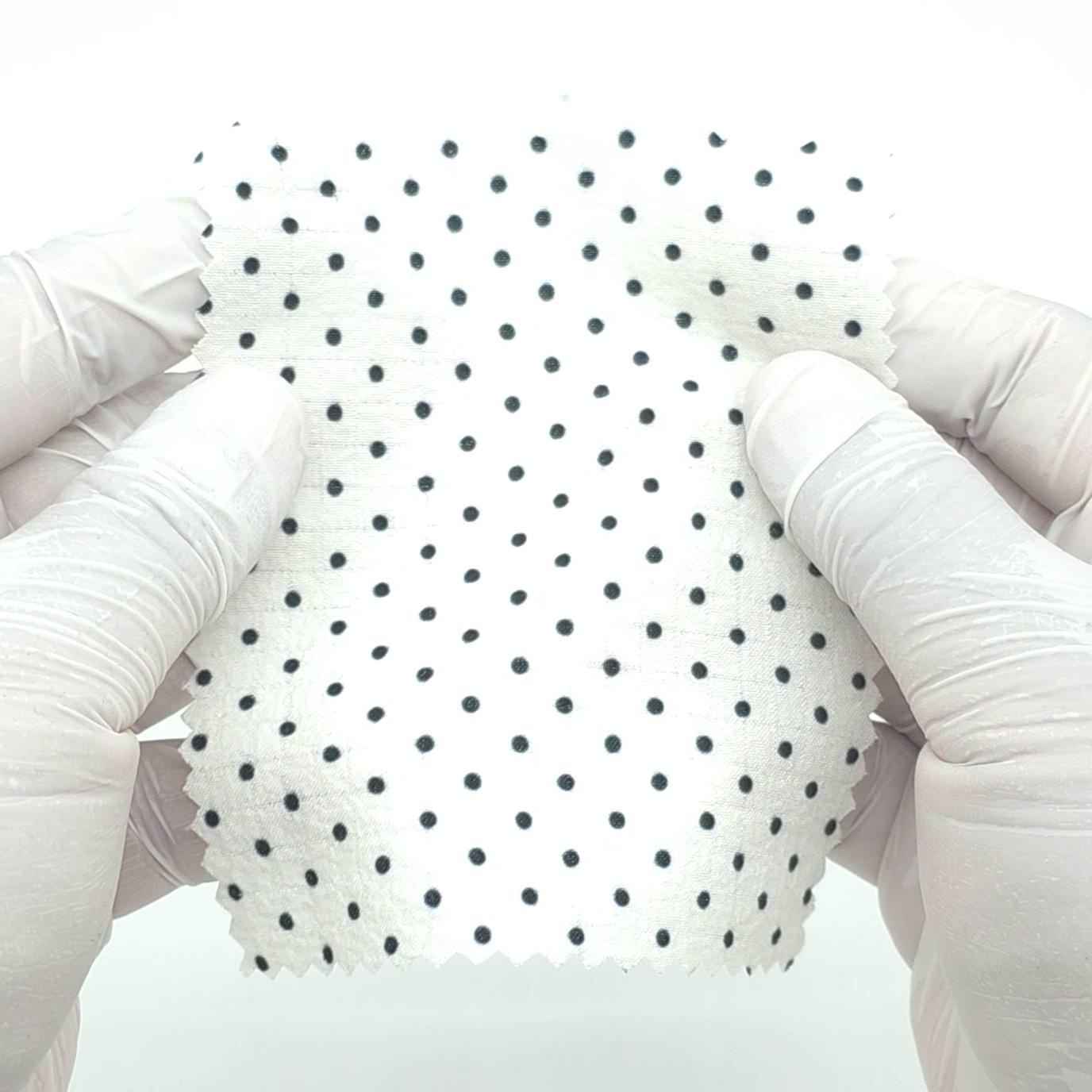 Polka Dot Polyester Woven Fabric - FAB1971