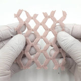 Airy Zigzag Mesh Poly Knit Fabric - FAB1849 - Main