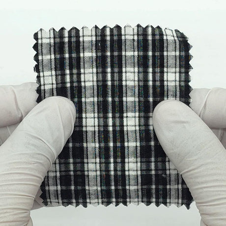 Gingham Poly Cotton Woven Fabric - FAB1863 - Main