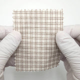 Monochrome Check YarnDyed Cotton Woven Fabric - FAB1800 - 1.Light Beige Plaid-2.Red-Brown Plaid-3.Light Blue Plaid-4.Charcoal Plaid-5.Black Plaid 