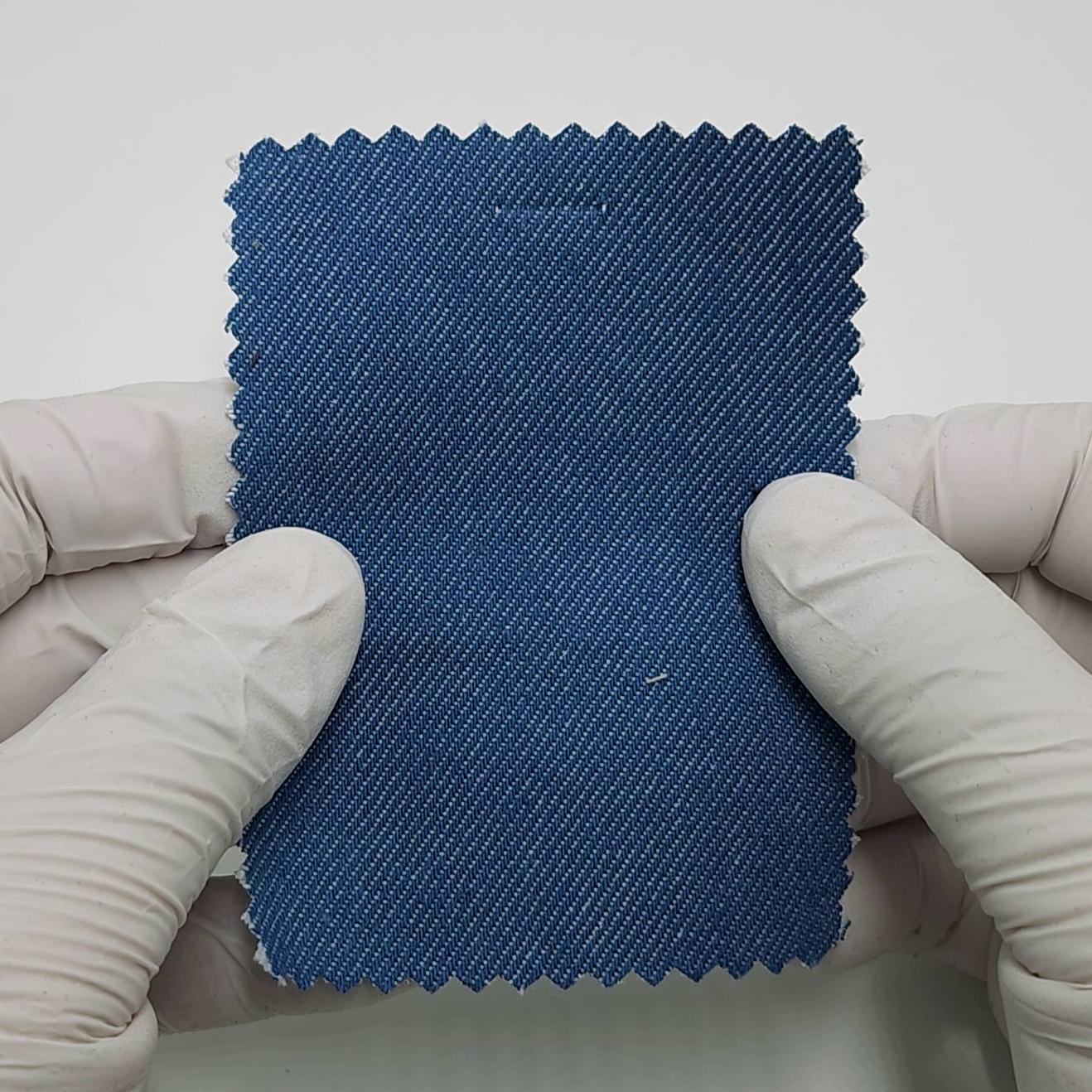 1.Cornflower Blue-2.Navy-3.Slate Gray-4.Black-5.Burgundy - 10s Solid Twill Cotton Polyester Woven Fabric - FAB 1755