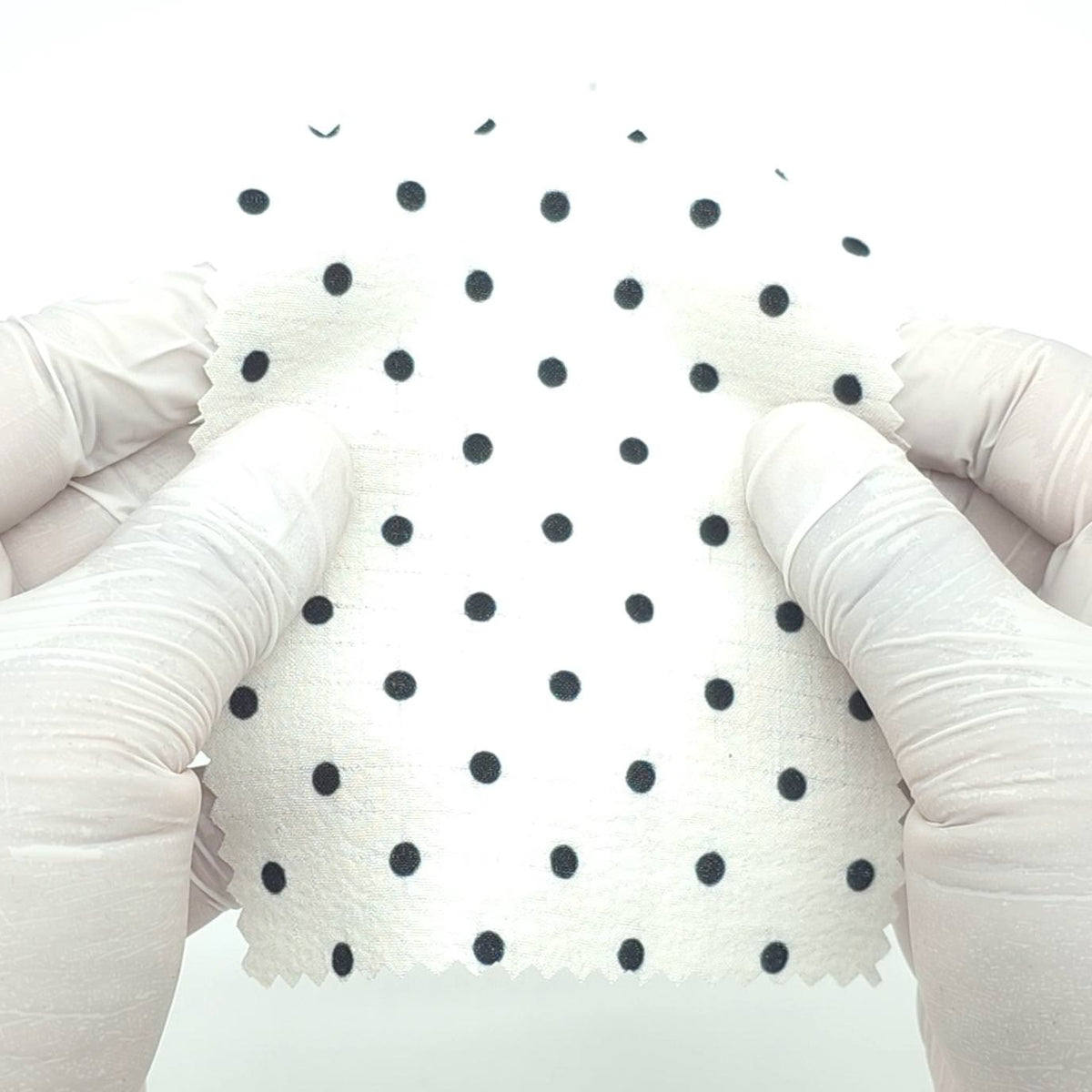 Polka Dot Polyester Woven Fabric - FAB1972