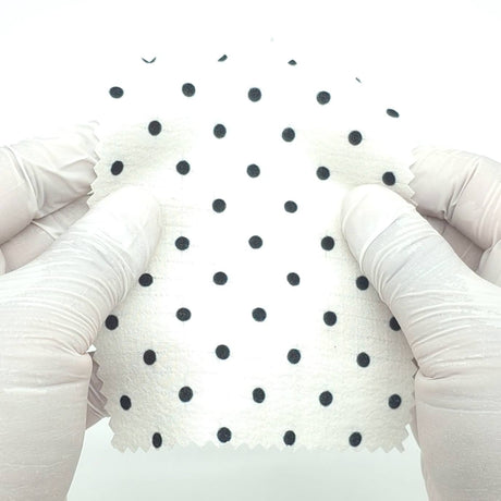 Polka Dot Polyester Woven Fabric - FAB1972