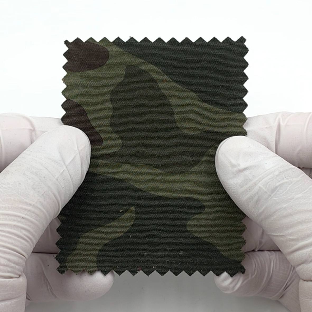 1.Woodland-2.Desert-3.Tan-4.Brown-5.Green - Camouflage Utility Cotton Woven Fabric - FAB 1841