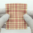 Gingham Plain Cotton Woven Fabric - FAB1861 - Main
