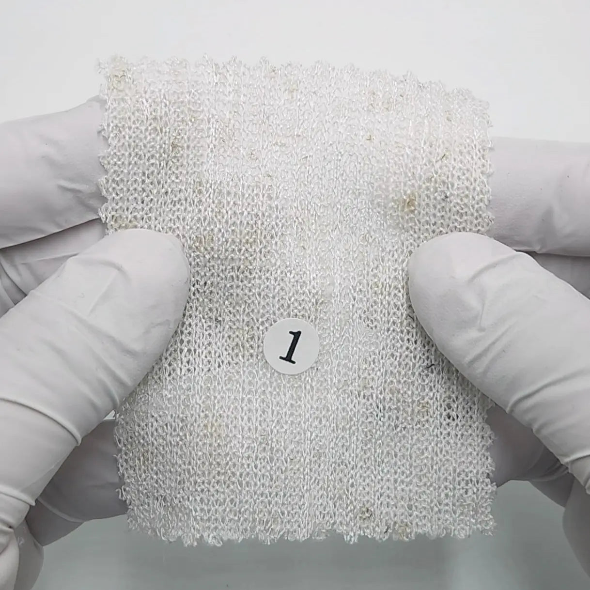 Like Pleated Solid Rib Linen Polyester Knit Fabric - FAB1768 - 1.Ivory-2.Ecru-3.Blush pink-4.Sky blue-5.Butter yellow-6.Sage green-7.Lilac-8.Warm gray-9.Heather gray-10.White 