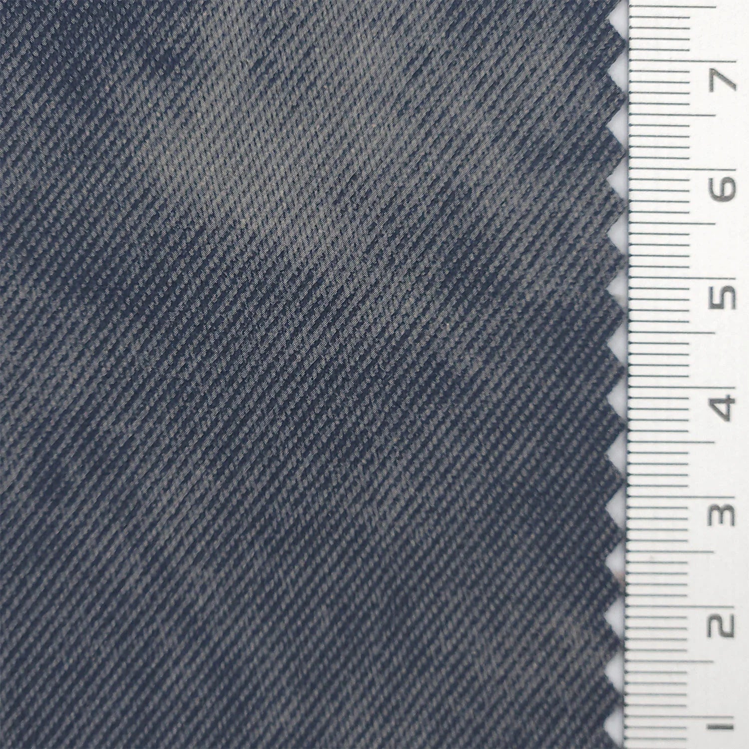Washing effect Twill Denim Polyurethane Rayon Woven Fabric - FAB 1763 - 1.Navy