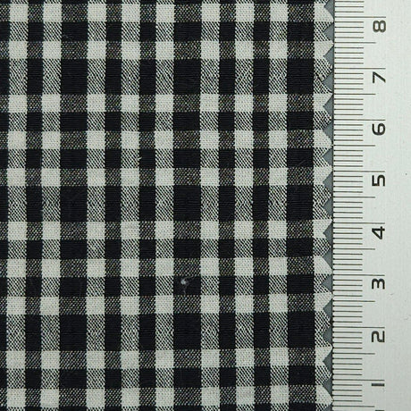 Check Cotton Woven Fabric - FAB1550