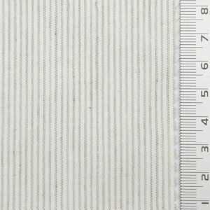 Pin Stripe Plain Cotton Woven Fabric - FAB1796 - Light Gray