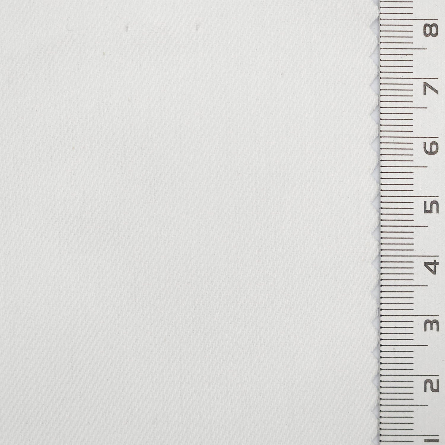 20s Solid Twill Polyester Cotton Woven Fabric - FAB 1754 - 10.White