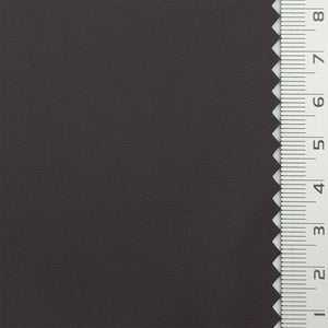 Soft Solid Leather Polyurethane Rayon Knit Fabric - FAB1806 - Deep brown