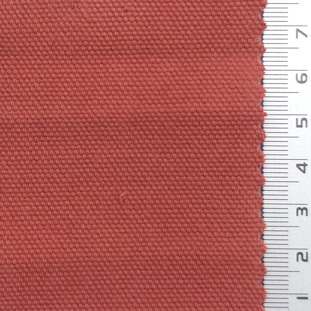 Solid 14 Count Cotton Woven Fabric - FAB1982 - Coral