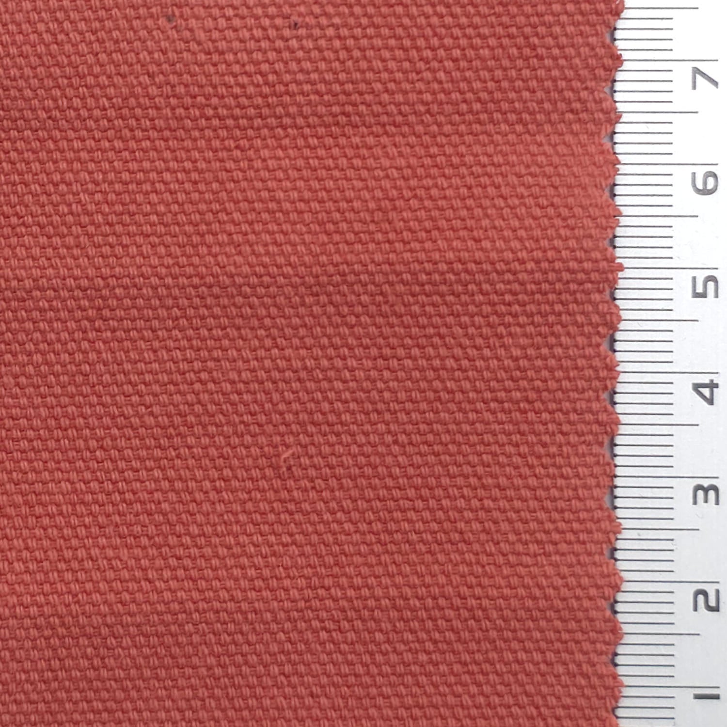 Solid 14 Count Cotton Woven Fabric - FAB1982 - Coral