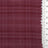 Burgundy Check Cotton Rayon Woven Fabric - FAB1826