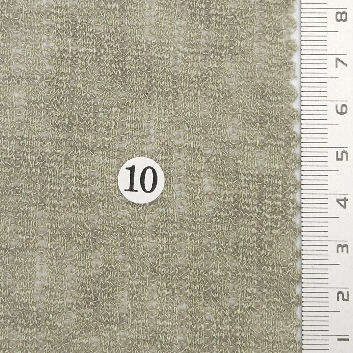 Solid Rib Polyester Spandex Knit Fabric - FAB 1767 - 10.Taupe